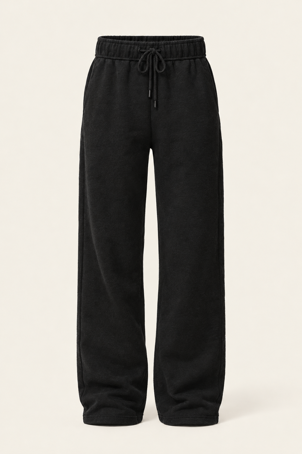 Pantalón Accolade de pierna recta en Negro