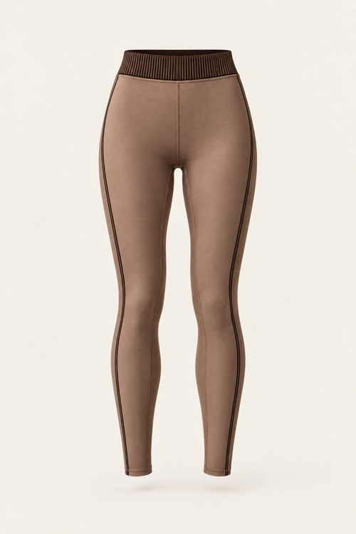 Legging Airlift 7/8 Line Up en Café Java