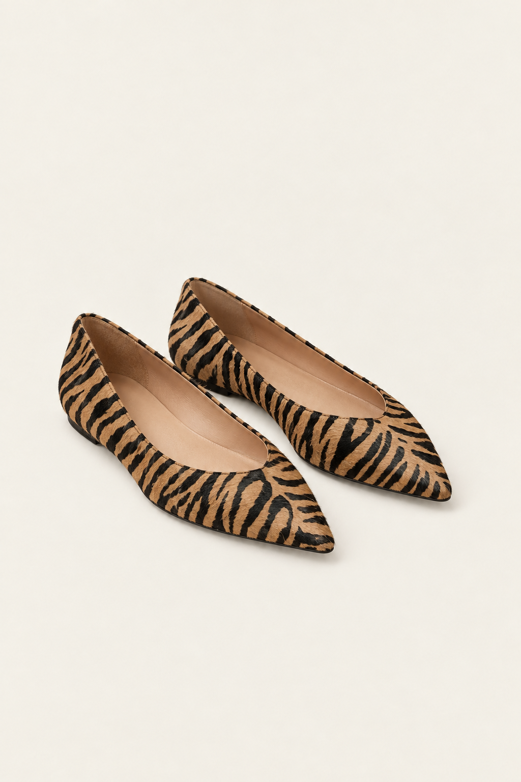 Balerina Calista en Warm Tiger Haircalf