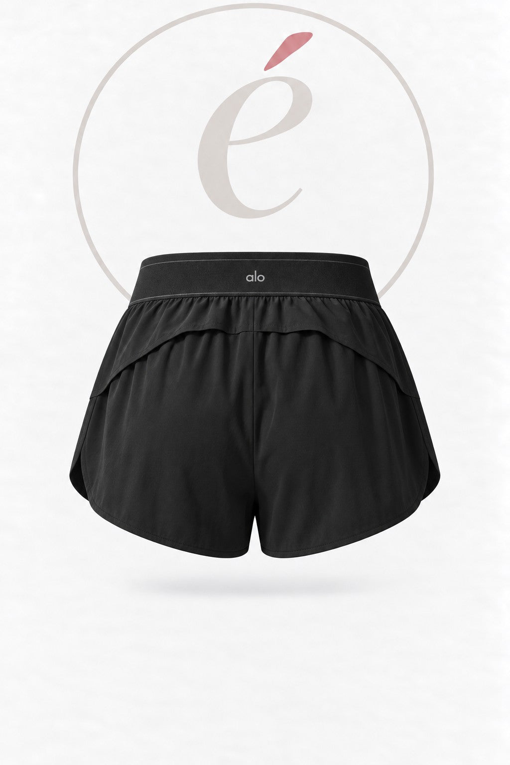 velare alo match point short negro espalda