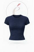 velare alo timeless tee azul marino frente